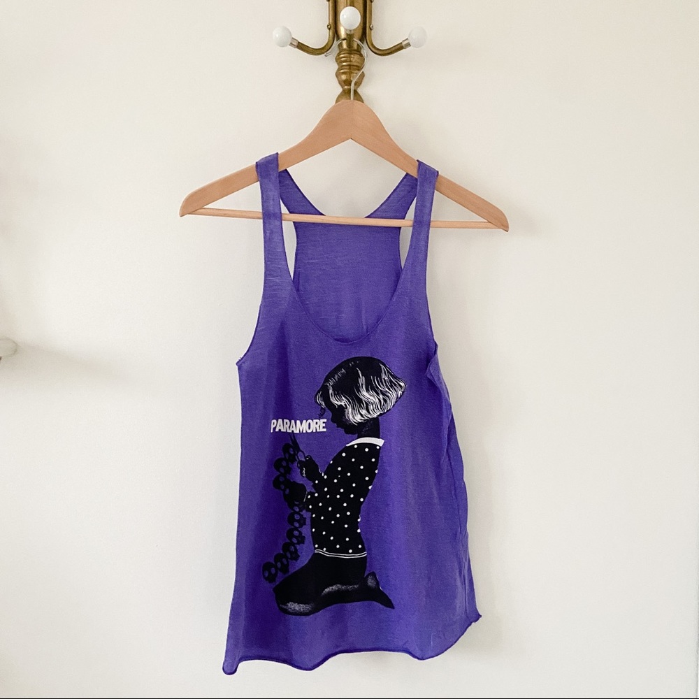 Paramore Purple Tank